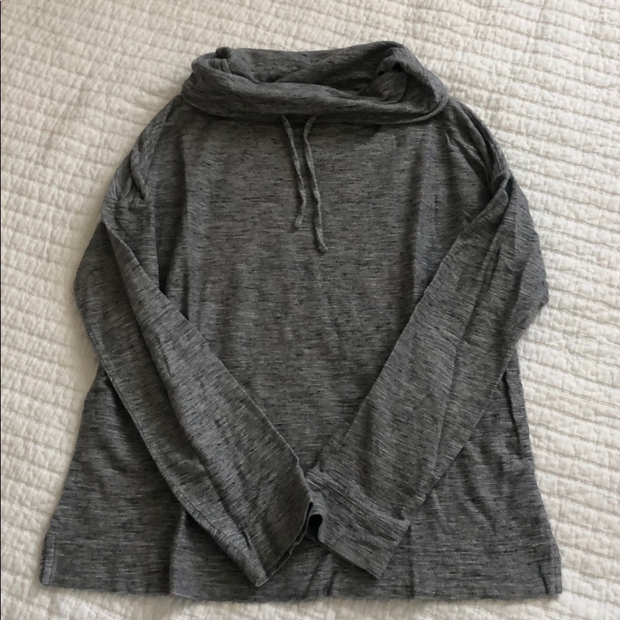 Gray Pullover Style Top